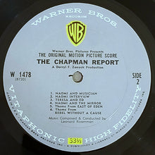Load image into Gallery viewer, Leonard Rosenman : The Chapman Report: Original Motion Picture Score (LP, Album, Mono)