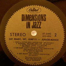 Load image into Gallery viewer, The Junior Mance Trio* With The Bob Bain Brass Ensemble : Get Ready, Set, Jump!!! (LP, Album)
