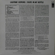 Laden Sie das Bild in den Galerie-Viewer, Lightnin' Hopkins : Blues In My Bottle (LP, Album, RE)