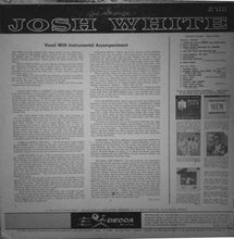 Load image into Gallery viewer, Josh White : Josh White (LP, Comp)
