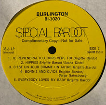 Load image into Gallery viewer, Brigitte Bardot : Special Bardot (Excerpts From The Television Soundtrack) (LP, Comp, Mono, Promo)