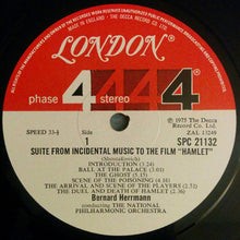Load image into Gallery viewer, Bernard Herrmann : Music From Great Shakespearean Films Hamlet / Richard III / Julius Caesar (LP)