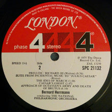 Load image into Gallery viewer, Bernard Herrmann : Music From Great Shakespearean Films Hamlet / Richard III / Julius Caesar (LP)