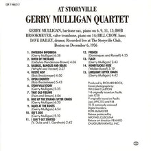 Load image into Gallery viewer, Gerry Mulligan Quartet : At Storyville (CD, Album, RE)