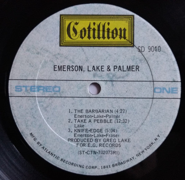 Buy Emerson Lake & Palmer* : Emerson, Lake & Palmer (LP, Album