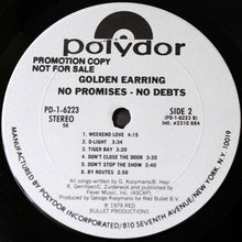 Laden Sie das Bild in den Galerie-Viewer, Golden Earring : No Promises - No Debts (LP, Album, Promo, 56)