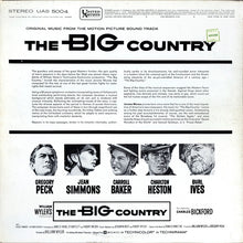 Charger l'image dans la galerie, Jerome Moross : The Big Country (Original Music From The Motion Picture Sound Track) (LP, Ele)