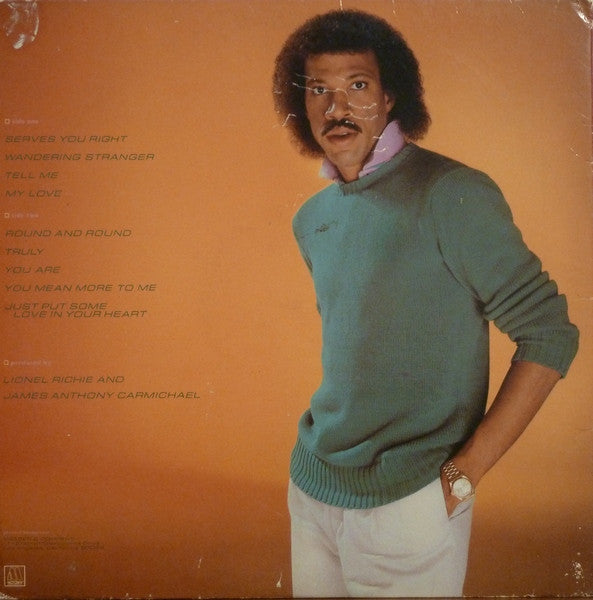 Buy Lionel Richie : Lionel Richie (LP, Album, Gat) Online for a