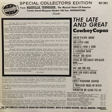 Load image into Gallery viewer, Cowboy Copas : The Late And Great (LP, Comp, Spe)