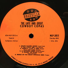 Load image into Gallery viewer, Cowboy Copas : The Late And Great (LP, Comp, Spe)