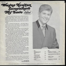 Load image into Gallery viewer, Wayne Newton : Somewhere My Love (LP, Scr)