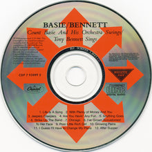 Load image into Gallery viewer, Count Basie / Tony Bennett : Count Basie Swings / Tony Bennett Sings (CD, Album, RE)