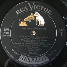 Laden Sie das Bild in den Galerie-Viewer, Hank Locklin : Irish Songs, Country Style (LP, Album, Mono)
