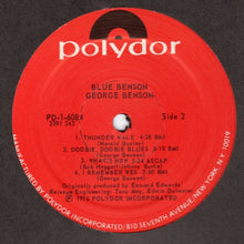 Load image into Gallery viewer, George Benson : Blue Benson (LP, Comp)