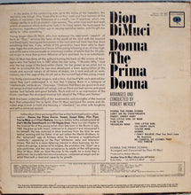 Load image into Gallery viewer, Dion DiMuci* : Donna The Prima Donna (LP, Album, Mono)