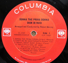Load image into Gallery viewer, Dion DiMuci* : Donna The Prima Donna (LP, Album, Mono)