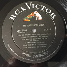 Load image into Gallery viewer, Liz Anderson : Liz Anderson Sings (LP, Album)