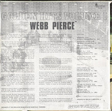 Load image into Gallery viewer, Webb Pierce : Golden Hits Volume 1 (LP, Comp)