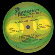 Load image into Gallery viewer, Webb Pierce : Golden Hits Volume 1 (LP, Comp)