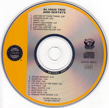 Load image into Gallery viewer, Al Haig Trio And Sextets* Featuring Stan Getz And Wardell Gray : Al Haig Trio And Sextets (CD, Comp, Ltd, RM)