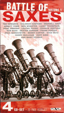 Load image into Gallery viewer, Various : Battle Of Saxes · Volume 1 (4xCD, Comp, Mono + Box)