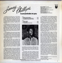 Load image into Gallery viewer, Sonny Phillips : I Concentrate On You (LP, Album)
