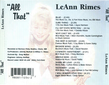 Load image into Gallery viewer, LeAnn Rimes : All That (CD, Album)