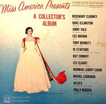 Laden Sie das Bild in den Galerie-Viewer, Various : Miss America Presents A Collector's Album (LP, Comp)
