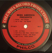 Laden Sie das Bild in den Galerie-Viewer, Various : Miss America Presents A Collector's Album (LP, Comp)