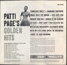Load image into Gallery viewer, Patti Page : Golden Hits (LP, Comp, Mono)