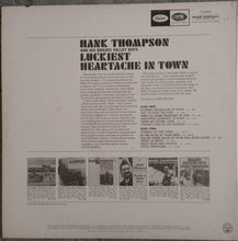 Laden Sie das Bild in den Galerie-Viewer, Hank Thompson And His Brazos Valley Boys : Luckiest Heartache In Town (LP, Mono)
