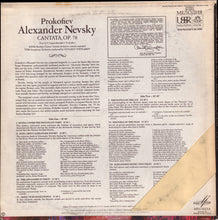 Load image into Gallery viewer, Prokofiev* - RSFSR Russian Chorus* + L. Avdeyeva*, USSR Symphony Orchestra* Conducted By Yevgeny Svetlanov* : Alexander Nevsky - Cantata (Op.78) Based On The Score For Eisenstein's Film (LP, RP)