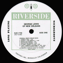 Laden Sie das Bild in den Galerie-Viewer, George Lewis (2) With Eclipse Alley Five And Original Zenith Brass Band* : George Lewis Of New Orleans (LP, Comp, Mono, Ltd, RE, RM)