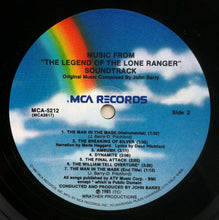 Load image into Gallery viewer, John Barry : The Legend Of The Lone Ranger (Music From The Original Motion Picture Soundtrack) (LP)