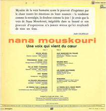 Load image into Gallery viewer, Nana Mouskouri : Une Voix Qui Vient Du Cœur (LP, Album)