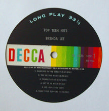 Load image into Gallery viewer, Brenda Lee : Brenda Lee Sings Top Teen Hits (LP, Mono, Glo)