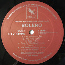 Load image into Gallery viewer, Peter Bernstein (3) : Bolero Original Soundtrack (LP)