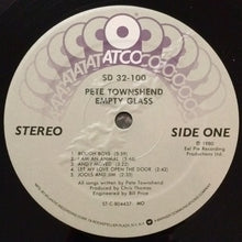 Load image into Gallery viewer, Pete Townshend : Empty Glass (LP, Album, MO )