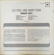 Load image into Gallery viewer, Les Paul & Mary Ford : Swingin' South (LP, Mono, Promo)