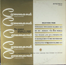 Load image into Gallery viewer, Unknown Artist : Selections From Provocative Percussion Volumes I & II (LP, Smplr)