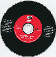 Load image into Gallery viewer, Grayson Capps : If You Knew My Mind (CD, Album)