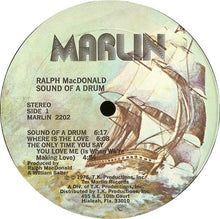Load image into Gallery viewer, Ralph MacDonald : Sound Of A Drum (LP, Album)
