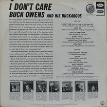 Load image into Gallery viewer, Buck Owens And His Buckaroos : I Don't Care (LP, Album)