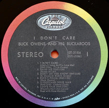 Load image into Gallery viewer, Buck Owens And His Buckaroos : I Don't Care (LP, Album)