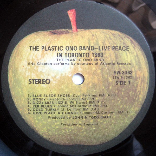 Buy The Plastic Ono Band : Live Peace In Toronto 1969 (LP, Album