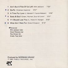 Charger l'image dans la galerie, Milt Jackson : Ain't But A Few Of Us Left (CD, Album)