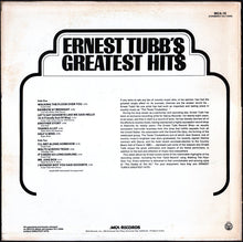 Charger l'image dans la galerie, Ernest Tubb : Ernest Tubb's Greatest Hits (LP, Comp, RE)