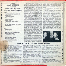 Load image into Gallery viewer, Mae Barnes Accompanied By Garland Wilson And The Three Flames : Fun With Mae Barnes (10")