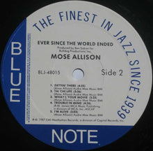 Laden Sie das Bild in den Galerie-Viewer, Mose Allison : Ever Since The World Ended (LP, Album)