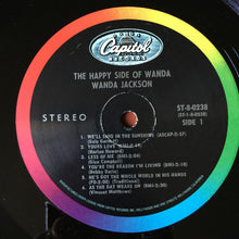 Load image into Gallery viewer, Wanda Jackson : The Happy Side Of Wanda (LP, Album, Club)
